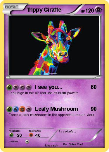 Pokemon Trippy Giraffe