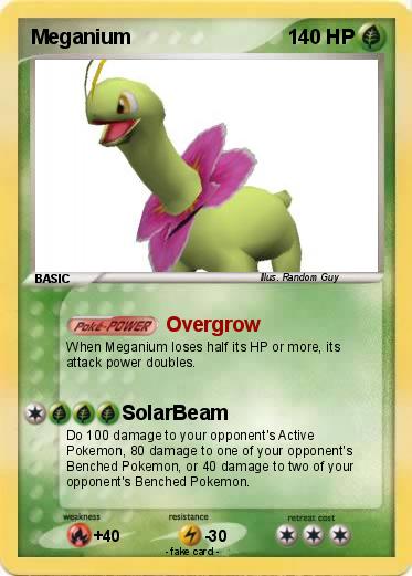 Pokemon Meganium