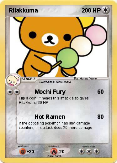 Pokemon Rilakkuma