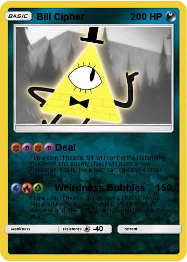Pokemon Bill Cipher