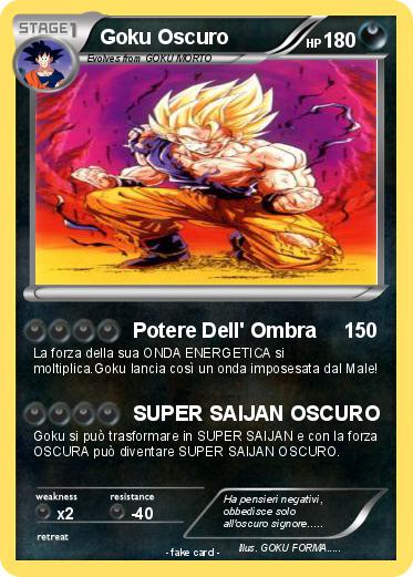 Pokemon Goku Oscuro