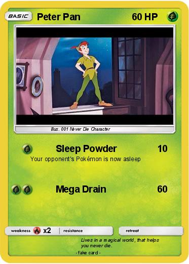 Pokemon Peter Pan