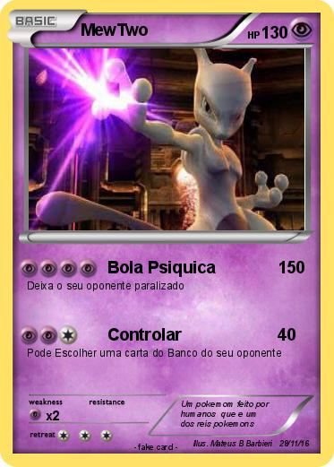Pokemon MewTwo