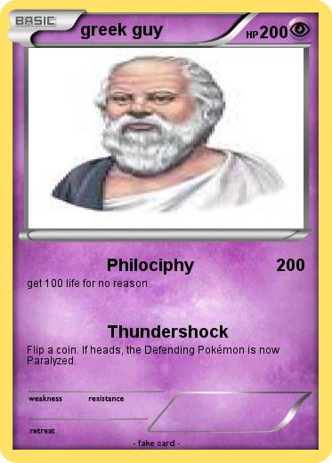 Pokemon greek guy