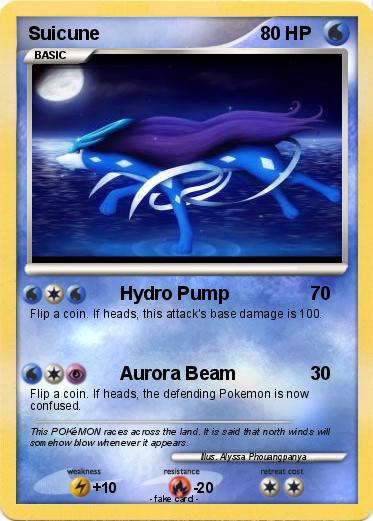 Pokemon Suicune Pokemon Suicune