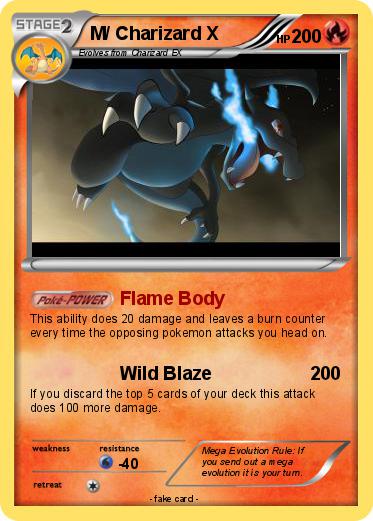Pokemon M/ Charizard X