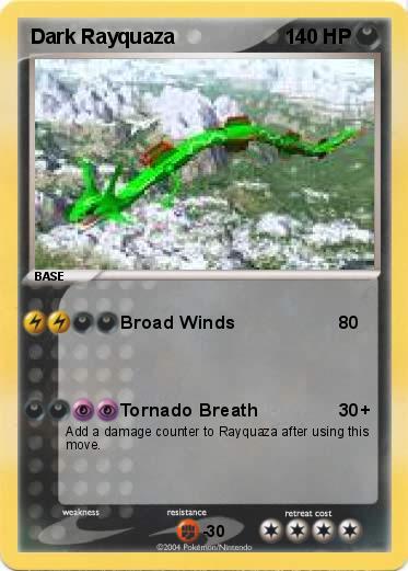 Pokemon Dark Rayquaza