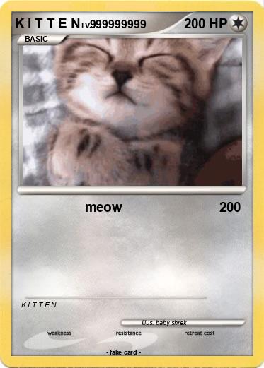 Pokemon K I T T E N