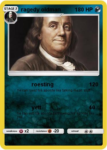 Pokemon ragedy oldman