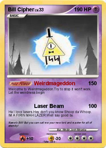 Pokemon Bill Cipher