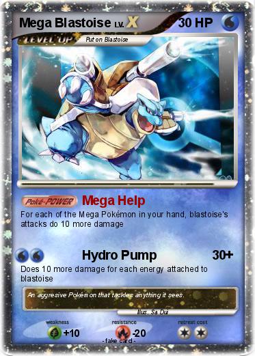Pokemon Mega Blastoise
