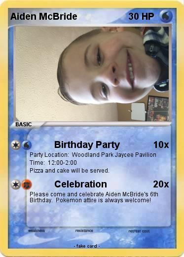 Pokemon Aiden McBride