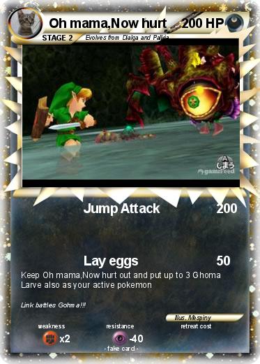 Pokemon Oh mama,Now hurt