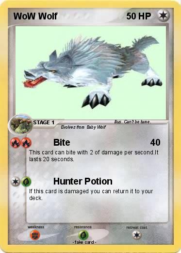 Pokemon WoW Wolf