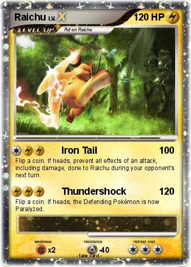 Pokemon Raichu