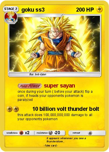 Pokemon goku ss3