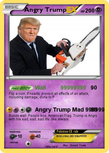 Pokemon Angry Trump