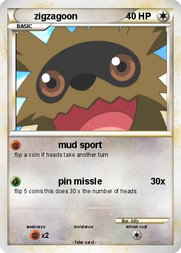 Pokemon zigzagoon
