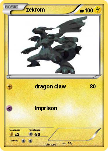 Pokemon zekrom