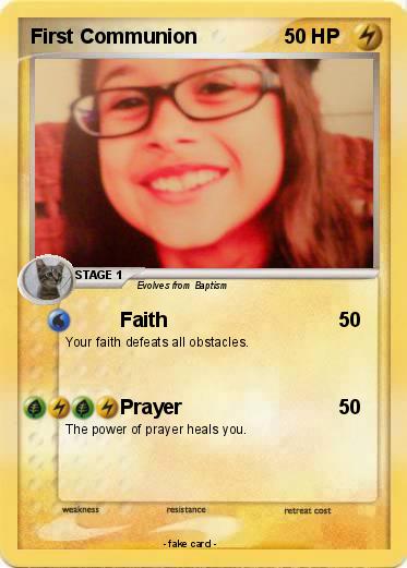Pokemon First Communion