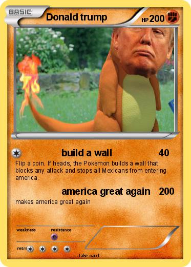 Pokemon Donald trump