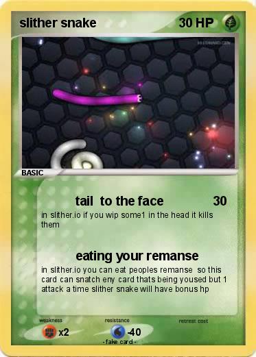 Pokemon slither snake