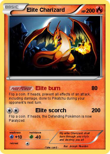 Pokemon Elite Charizard
