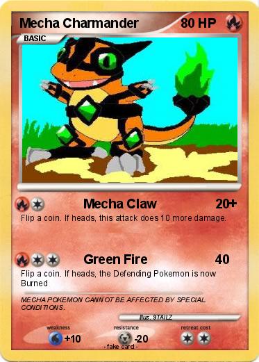 Pokemon Mecha Charmander