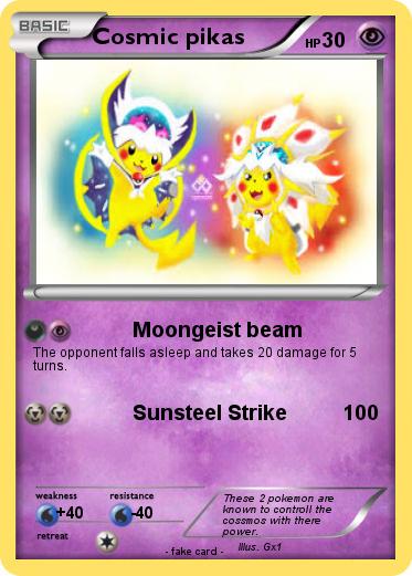 Pokemon Cosmic pikas