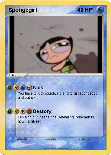 Pokemon Spongegirl