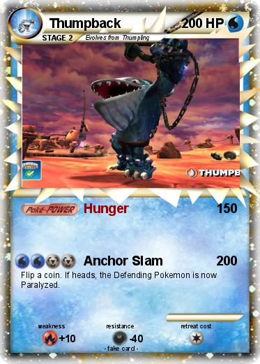 Pokemon Thumpback