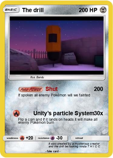 Pokemon The drill