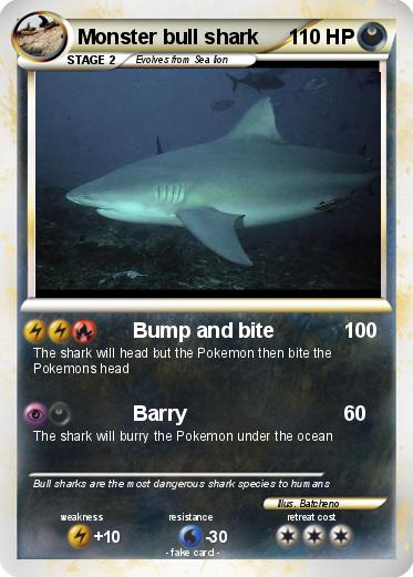 Pokemon Monster bull shark