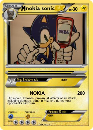 Pokemon nokia sonic
