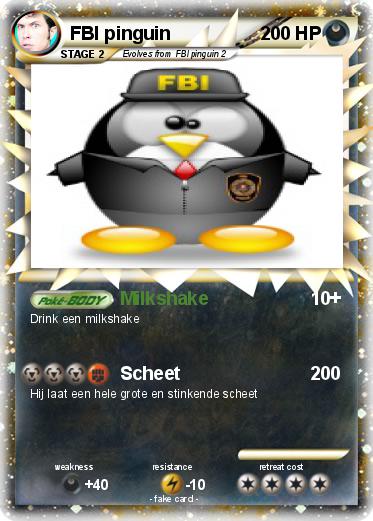 Pokemon FBI pinguin