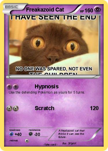 Pokemon Freakazoid Cat