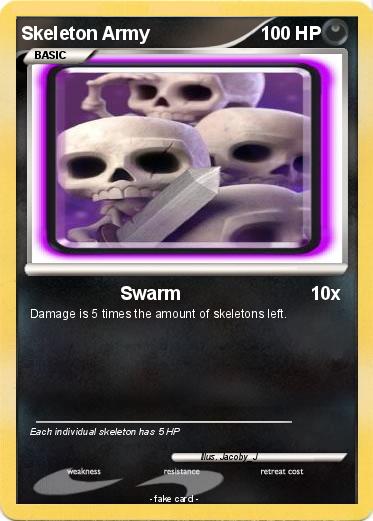 Pokemon Skeleton Army