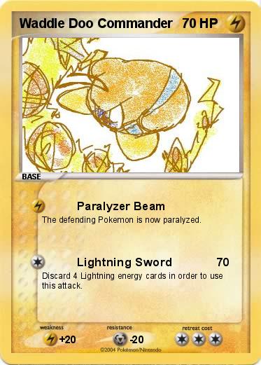 Pokemon Waddle Doo Commander