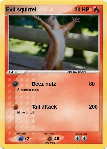 Pokemon Evil squirrel