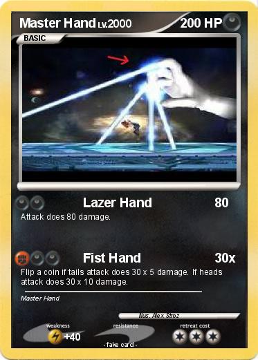 Pokemon Master Hand