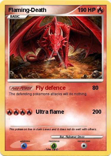 Pokemon Flaming-Death