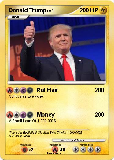 Pokemon Donald Trump
