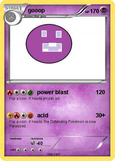 Pokemon gooop