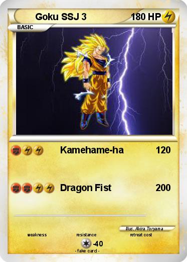 Pokemon Goku SSJ 3