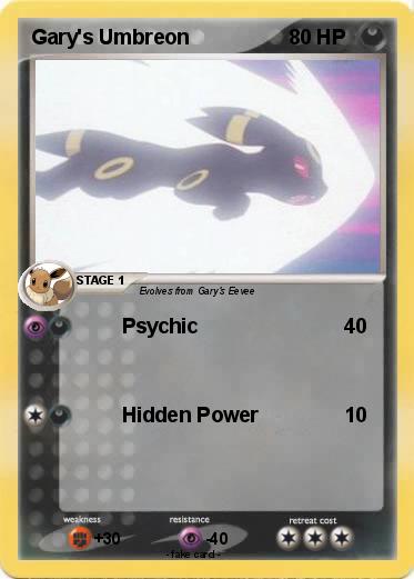 Pokemon Gary's Umbreon