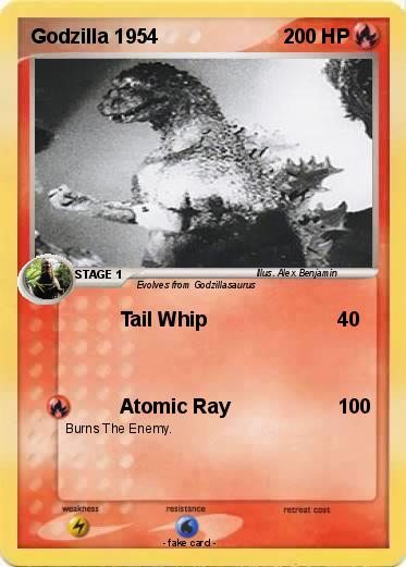 Pokemon Godzilla 1954