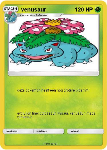 Pokemon venusaur