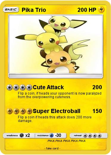 Pokemon Pika Trio