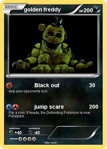 Pokemon golden freddy