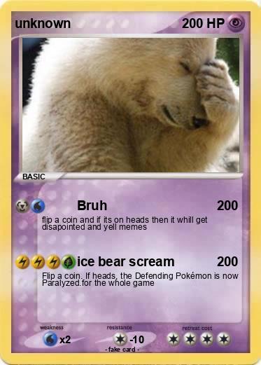 Pokemon unknown